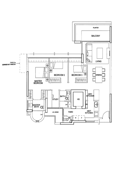 Double Bay Residences - Floor Plan