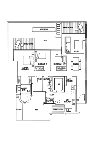 Double Bay Residences - Floor Plan
