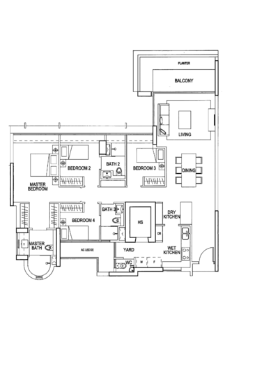 Double Bay Residences - Floor Plan