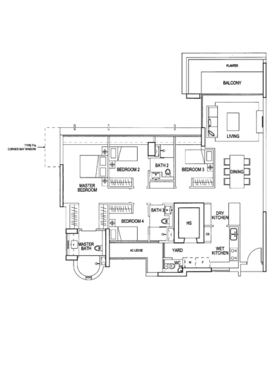 Double Bay Residences - Floor Plan