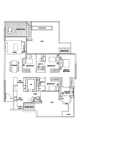 Double Bay Residences - Floor Plan
