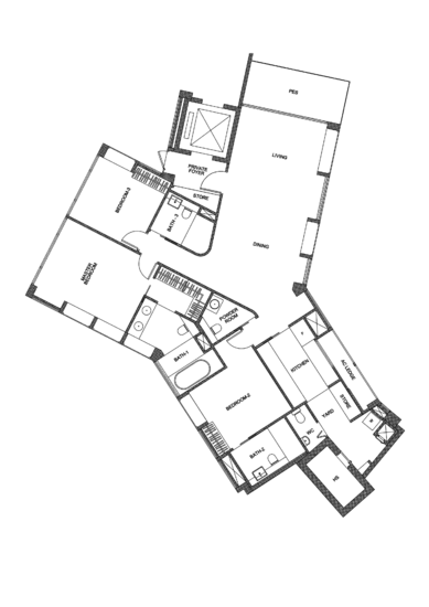 Belle Vue Residences - Floor Plan