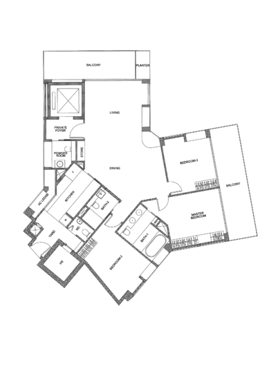 Belle Vue Residences - Floor Plan