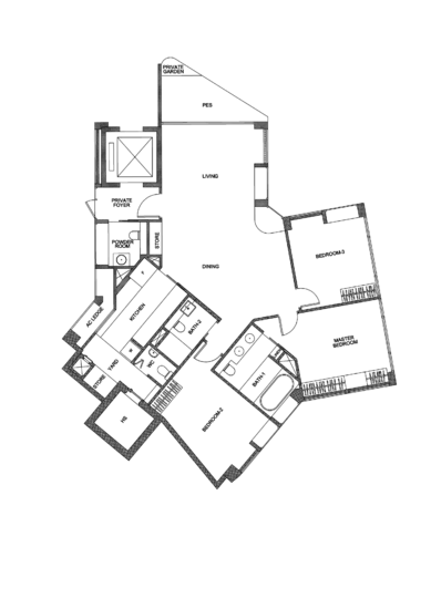 Belle Vue Residences - Floor Plan