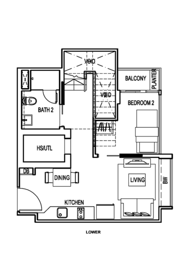 Spring @ Langsat - Floor Plan