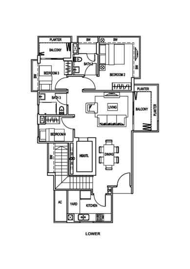 Spring @ Langsat - Floor Plan