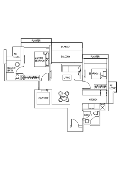 Ascentia Sky - Floor Plan