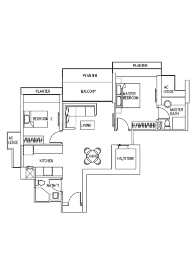Ascentia Sky - Floor Plan