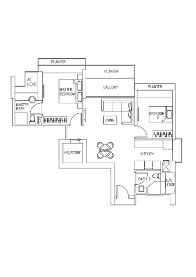Ascentia Sky - Floor Plan