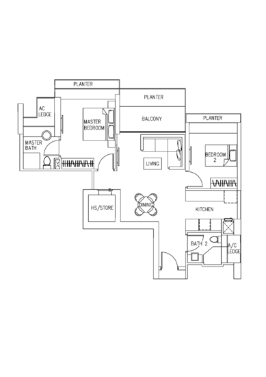 Ascentia Sky - Floor Plan