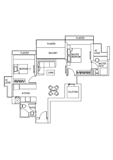 Ascentia Sky - Floor Plan