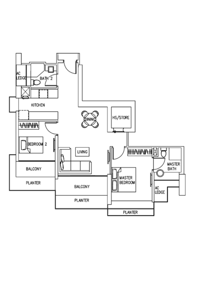 Ascentia Sky - Floor Plan