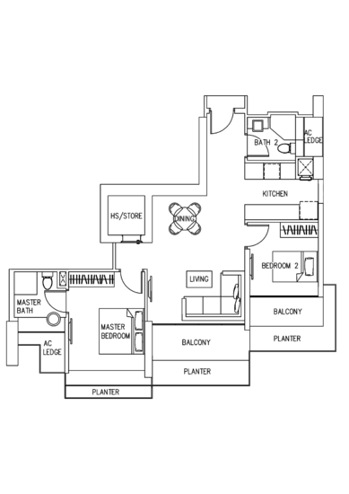 Ascentia Sky - Floor Plan