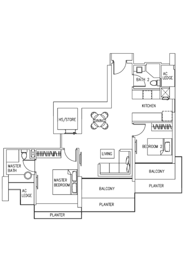 Ascentia Sky - Floor Plan