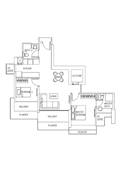 Ascentia Sky - Floor Plan