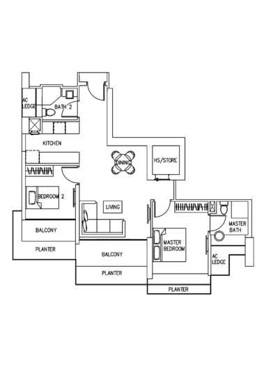 Ascentia Sky - Floor Plan