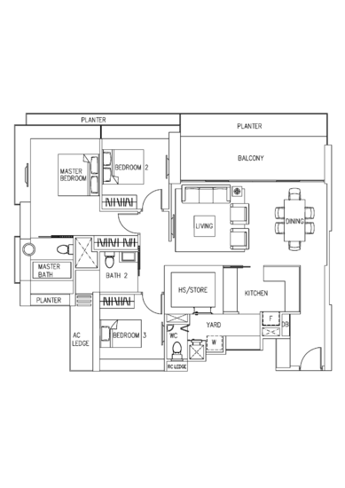 Ascentia Sky - Floor Plan