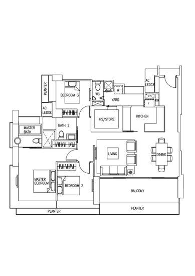 Ascentia Sky - Floor Plan
