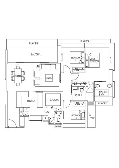 Ascentia Sky - Floor Plan
