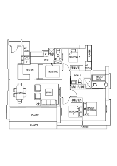 Ascentia Sky - Floor Plan