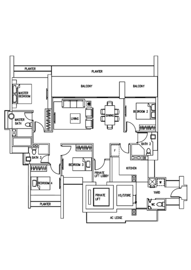 Ascentia Sky - Floor Plan
