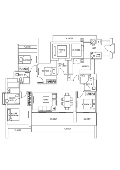 Ascentia Sky - Floor Plan