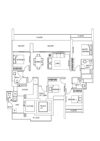 Ascentia Sky - Floor Plan