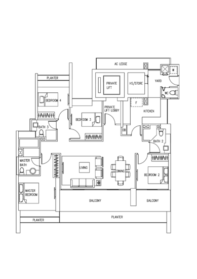 Ascentia Sky - Floor Plan
