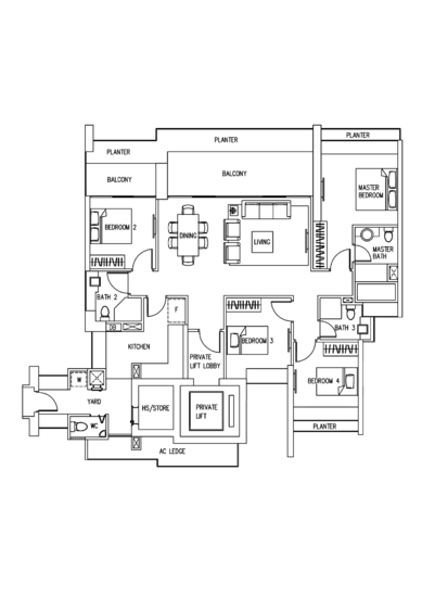 Ascentia Sky - Floor Plan