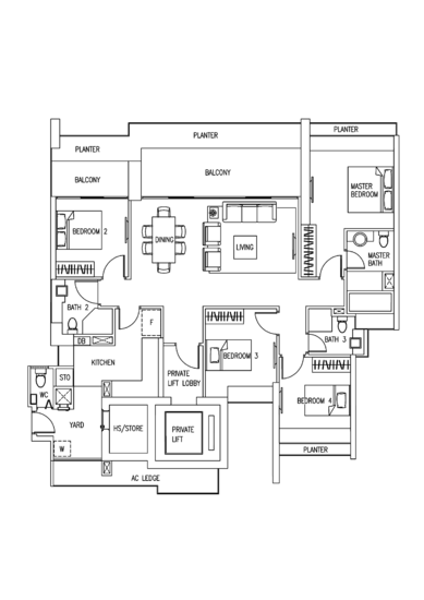 Ascentia Sky - Floor Plan