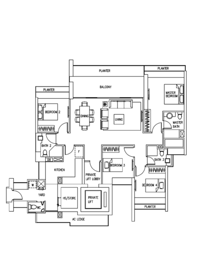 Ascentia Sky - Floor Plan