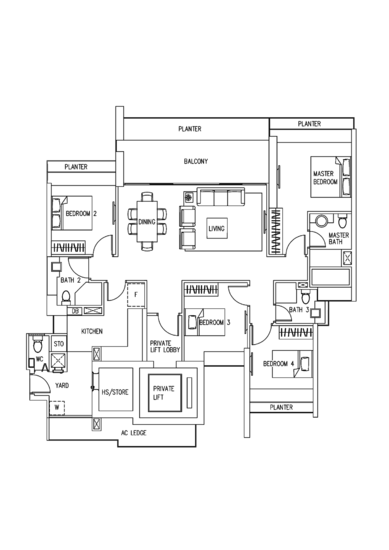 Ascentia Sky - Floor Plan