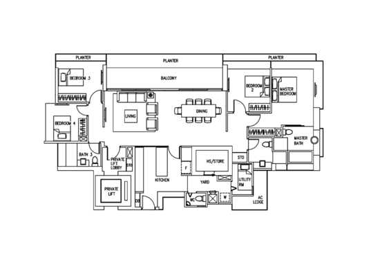 Ascentia Sky - Floor Plan