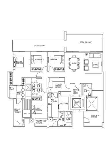 Ascentia Sky - Floor Plan