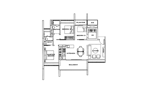 Sophia Residence - Floor Plan