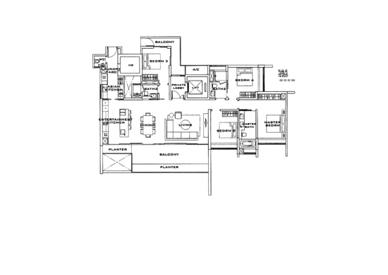 Sophia Residence - Floor Plan