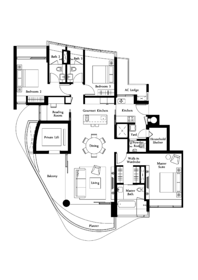 Ferrell Residences - Floor Plan