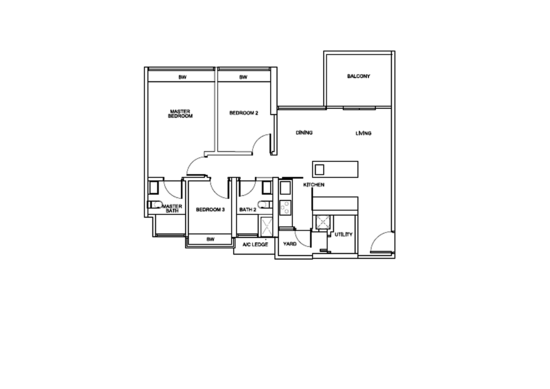 Centro Residences - Floor Plan