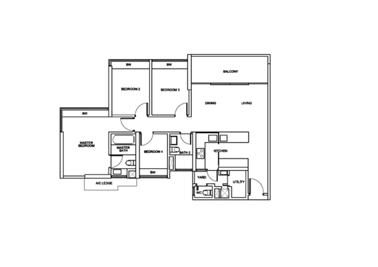 Centro Residences - Floor Plan