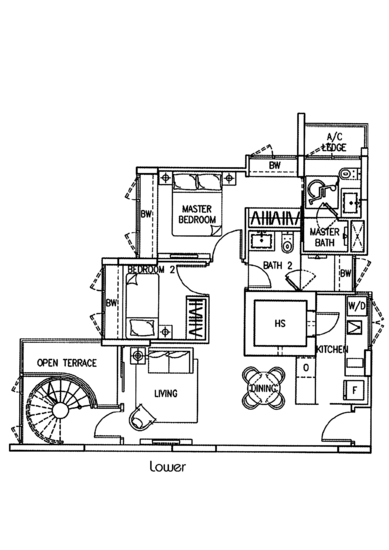 The Mezzo - Floor Plan