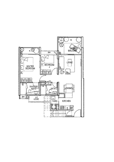 Optima @ Tanah Merah - Floor Plan