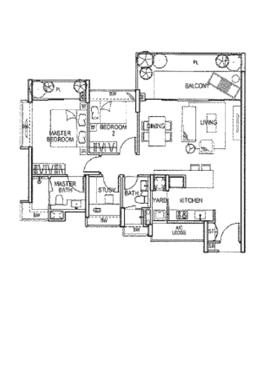 Optima @ Tanah Merah - Floor Plan