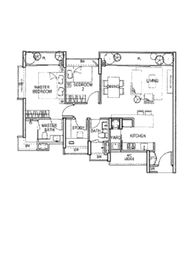 Optima @ Tanah Merah - Floor Plan