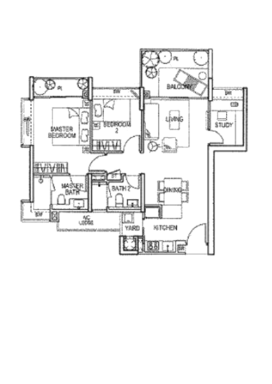 Optima @ Tanah Merah - Floor Plan
