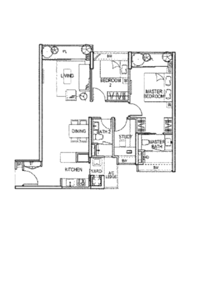 Optima @ Tanah Merah - Floor Plan