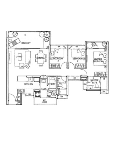 Optima @ Tanah Merah - Floor Plan