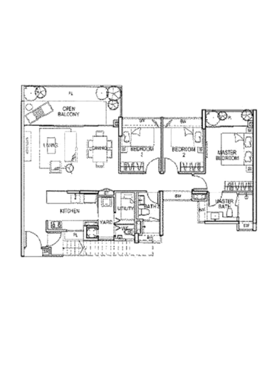Optima @ Tanah Merah - Floor Plan