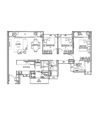 Optima @ Tanah Merah - Floor Plan
