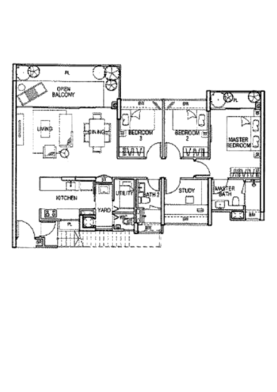 Optima @ Tanah Merah - Floor Plan