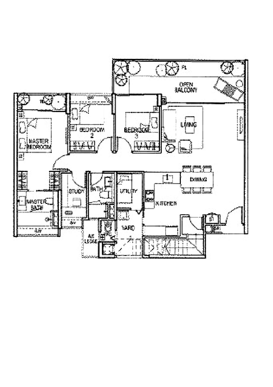 Optima @ Tanah Merah - Floor Plan